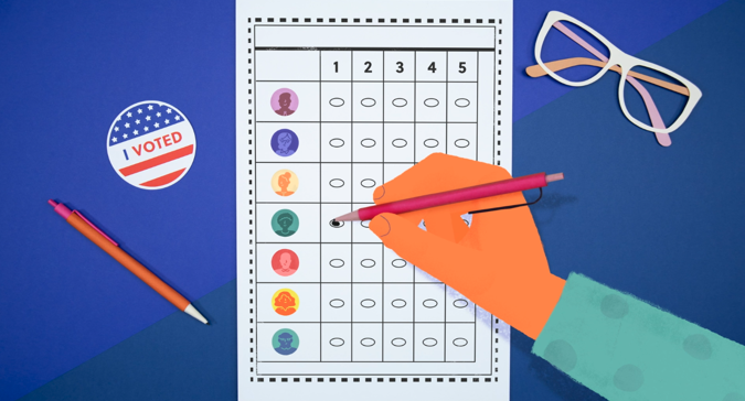 Boleta de votación por elección clasificada